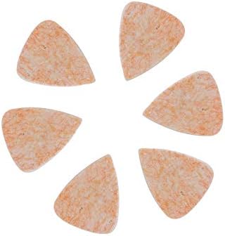 6 Pieces Felt Picks, Great for ukulele & bass players, Multi-color felt guitar pick (02)