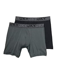 Jockey - Ropa interior para hombre JKY Active de microfibra elástica Midway - 2 unidades