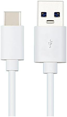 USBelieve USB Type C (USB-C) to Type A Male (USB 3.0) Charge and Data Sync Cable for Nexus 5X, 6P, Samsung Galaxy S8, Pixel, LG V20, LG G5, G6 and Type-C Phone (USB-C-Cable 1M White)
