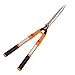 T-MAI Hedge Shears for Trimming Borders, Grass, Bushes.Tree Pruner,Pruning Shears, SK-5 High Carbon Steel Blades, Hedge Clippers Retractable Non-Slip Handles, 25″ Handles with 8″ Extensionthumb 1