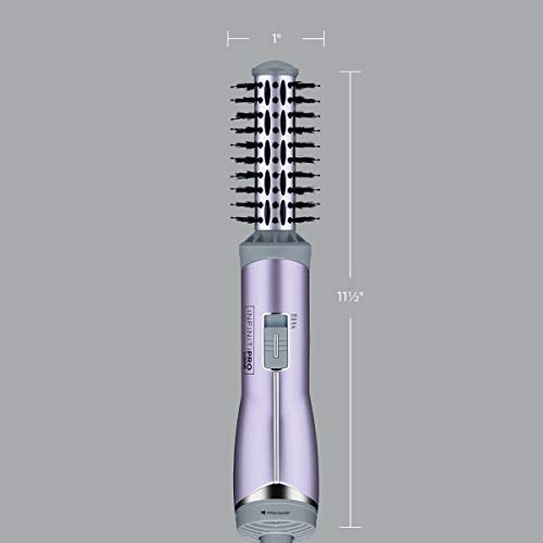 INFINITIPRO BY CONAIR Titanium Ceramic Hot Air Brush, 1 Inch Drying