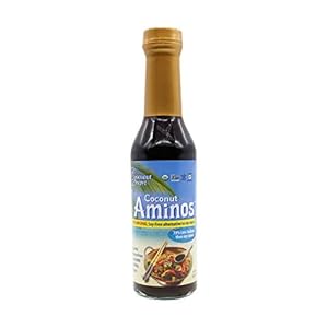 Coconut Secret, The Original Coconut Aminos, soja-vrije kruidensaus, biologische voeding op basis van kokosnoot…