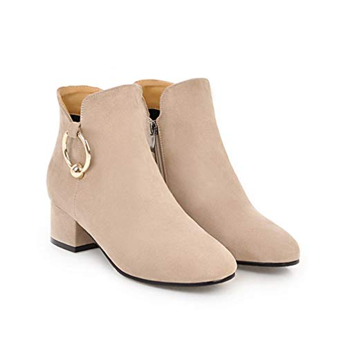 買取 大きいサイズ ショートブーツ チャンキーヒール サイドゴア