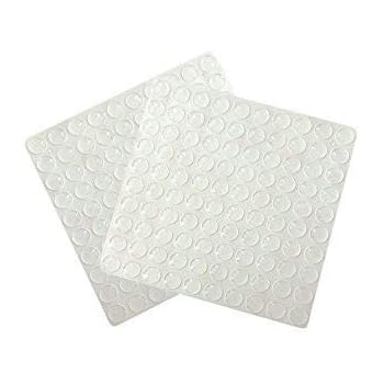 clear rubber door bumpers