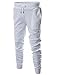 Ohoo Mens Slim Fit Lightweight Training Active Sweatpant