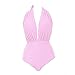 Brazilian High Waist Bikini Sexy Triangle Push Up One Piece Swimsuits In Women