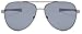 GAMMA RAY TITANLITE Tomcat Polarized UV400 Titanium Aviator Sunglasses in Nickle Free Hypoallergenic Frame