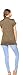 Free to Live Women's Lightweight Short Sleeve Criss Cross Pullover Nursing Top Olive