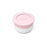 monbento - MB Temple M Litchi Pink bento Box Sauce Cup - Leak-Proof and Reusable Lunch Box Sauce Container - Suitable for MB Original & MB Square bento Boxes