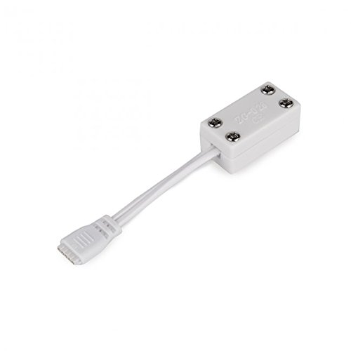WAC Lighting LED-TC-B-2-WT Connector for InvisiLED 24V Tape White