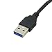Soondar 3.3ft Right Angle USB 3.1 Type C (USB-C) Male to USB 3.0 Type A Male Connector 10Gbps Sync & Charging Cable for Apple New Macbook 12 Inch, Nokia N1, Tablet, Mobile Phone and Other Type-C