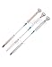 EUICAE Pen Refills Pack of 40 Replacement Ballpoint 3.2'' inch for Pens with Big Diamond Crystal on Top Diamond Crystal Stylus Pens Metal Refill in Storage Case Medium (Blue)