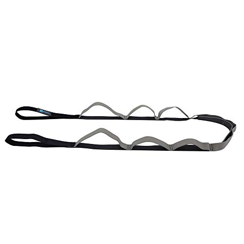 image for AZURE LIFE Multi-Loop Stretch Out Strap, Stretching Out Yoga Strap, Li