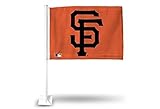MLB San Francisco Giants Car Flag (Orange)