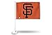 MLB San Francisco Giants Car Flag (Orange)