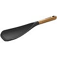 STAUB Premium Silicone Multipurpose Serving Spoon for Cookware - Kitchen Utensil, Non-Stick Gadget, Black