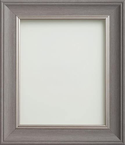Frame Company Drummond Photo Frame, Gunmetal Grey, 12x10 inch, fitted with perspex — image 1