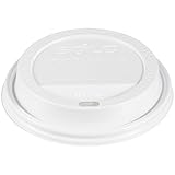 SOLO TLP316-0007 White Traveler Plastic Lid - for