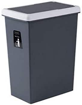 HAUNGBIN Flip basurero casa Ranura Estrecha con Tapa Sala de Estar