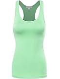 FPT Womens Basic Racerback Rayon Tank Top (S-3XL)