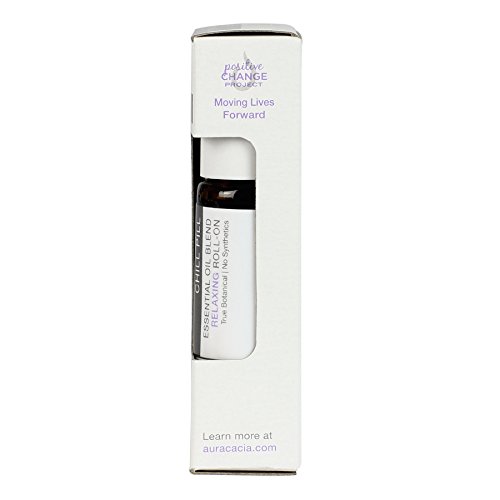 Aura Cacia Aromatherapy Roll-On | Relaxing Chill Pill | 0.31 fl oz. (4 Pack) - //medicalbooks.filipinodoctors.org