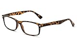 Newbee Fashion - Unisex Translucent Simple Design No Logo Clear Lens Glasses