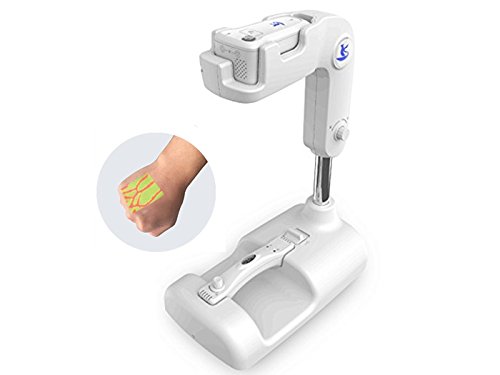 Infrared Vein finder Viewer Kit, Transilluminator Vein Locator Detector, Illumination Visualization Lights System with Desktop Fixed Stand for Nurses Free Operate, Imaging of Veins for IV Phlebotomy