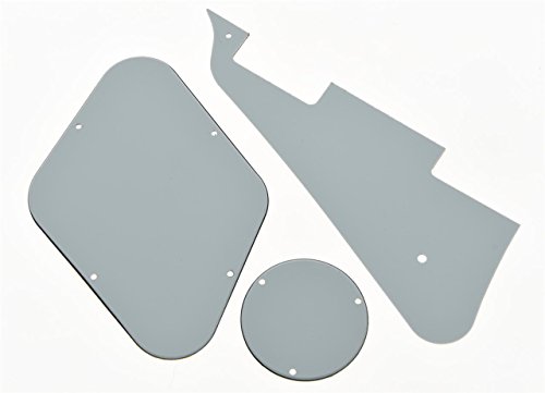 KAISH Tawny Stripe LP Pickguard & Rear Plate Switch Plate Cavity Covers for Epiphone Les Paul