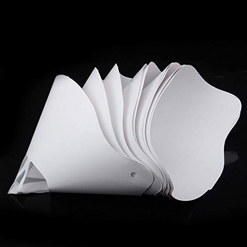 Zoomarlous Thicken Paper Filter Funnel,Disposable Thicken Paper Filter Funnel for Photon SLA UV 3D Printer Accessories 10Pcs
