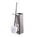 KES SUS 304 Stainless Steel Toilet Brush and Holder for Bathroom Storage Brushed Finish, BTB205-2