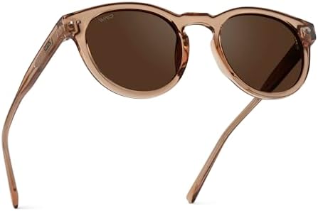 Round Acetate Polarized Sunglasses for Women Retro UV400 Protection Amazon.com: BIRCEN Womens Round Polarized Sunglasses: Retro  main image 3