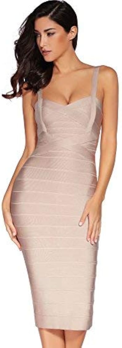 Fitted Bandage Bodycon Clubwear Dress 