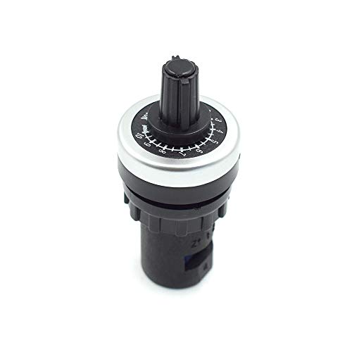Cyful 10K Ohm 22mm Rotary Potentiometer Pot Inverter Converter Resistance Variable Speed Drive Potentiometer Switch LA42DWQ-22-1pc