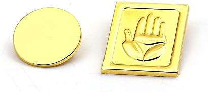 INKBLOO 2Pcs Jojos Bizarre Adventure Brooch pins Round Brooches Metal Kujo Jotaro Hats Badge Pin Accessory Jewelry