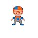 U.C.C. Distributing Blippi Squishy Figure Mystery Pack - 1 Toy Included