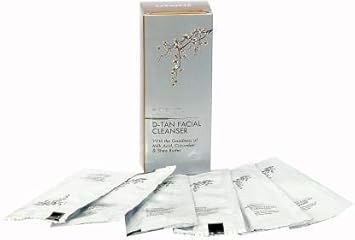d tan facial cleanser