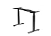 ApexDesk Flex Series Electric Height Adjustable Desk Base Only - Build Your Own Desk (Memory Controller, Black)