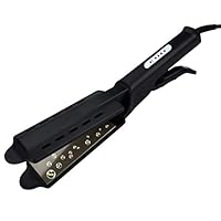 LANGMAN Four-Gear Ceramic Tourmaline Ionic Flat Iron Hair Straightener | Straightens (A)
