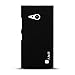 Nokia Lumia 730 / 735 Case, J&D [Ultra Slim] Lumia 730 735 Case [Slim Fit] [Matte] Premium Protective Case for Nokia Lumia 730 735 (Black)