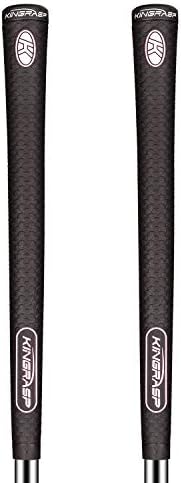 KINGRASP High Traction Rubber Golf Grips Set of 2(Free 2 Tapes) – All Weather Rubber Golf Club Grips Ideal for Clubs Wedges Drivers Irons Hybrids KINGRASP High Traction Rubber Golf Grips Set of 2(Free 2 Tapes) – All Weather Rubber Golf Club Grips Ideal for Clubs Wedges Drivers Irons Hybrids
