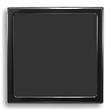 DEMCiflex Computer Dust Filter, 180mm OD Square, Black Frame, Black Mesh