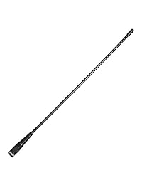 Retevis rhd-771 SMA-M Antena de látigo Elite 14.8 "Banda dual 144/430 MHz para Retevis RT1 / RT2 / RT3 tyt md-380 / uv8000d woxun uv8d / uv9d Radio de dos vías (1 paquete)