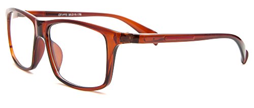 Newbee Fashion - Casual Simple Squared Durable Frames Designer Inspired Clear Eye Glasses