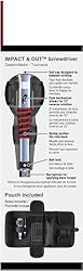 (USA Official) Impact & Out Screwdriver with 7pcs