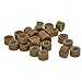 1000 Silicone Micro Link Rings 5mm Lined Beads Deadlocks for Hair Extensions Tool (1000Pcs(Pack of 1) (1000Pcs, Dark Blonde)