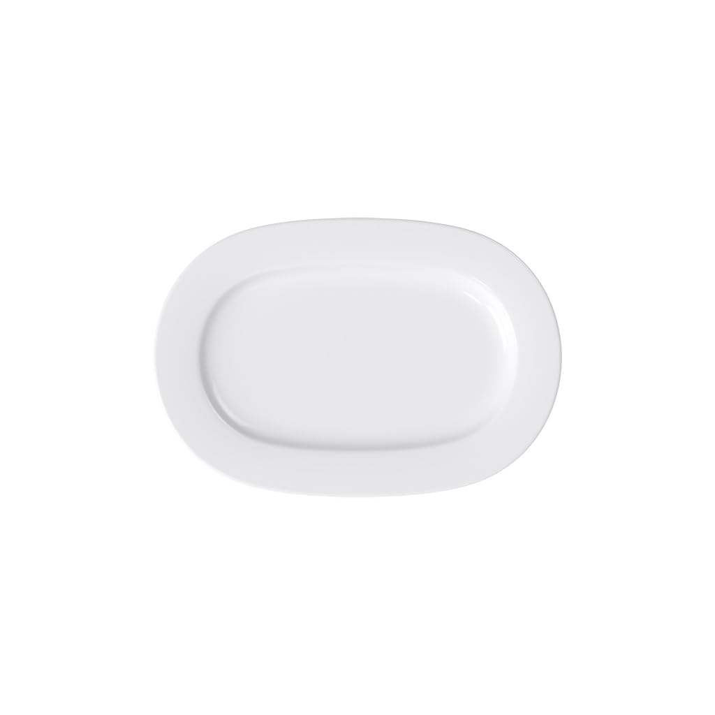 Villeroy & Boch - Royal Oval Plate, Large Serving Plate Made of high Quality Premium Porcelain, Dishwasher Safe, 41 cm