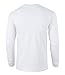 Men's Heavyweight 100% Cotton Long Sleeve T Shirt Made in USA by R W & B S-3XL