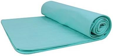 KYC 4 Colors Super Absorbent Pet Towel for Dogs&Cats 26" x 17" Dry Fast Soft Absorbent Cotton Fibre Soft Bath Towel(1xGreen)