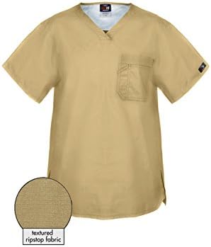 MediFit Men's Premium Quality Rip Stop One Pocket Scrub Top(MENTOP-MED,LBN-2XL)