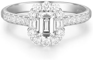 Amazon.com: Swarovski Una Angelic ring, Round cut, Clear, Silver